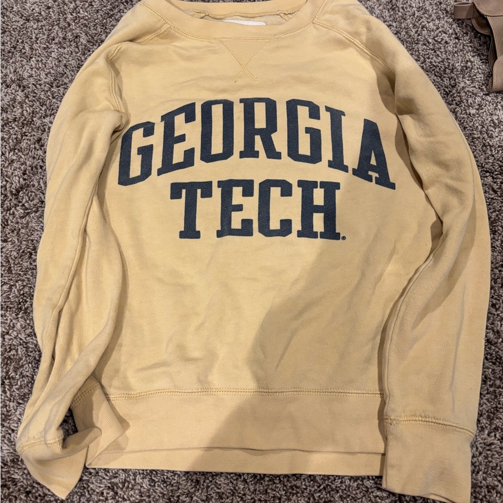 Georgia Tech Beige Sweater